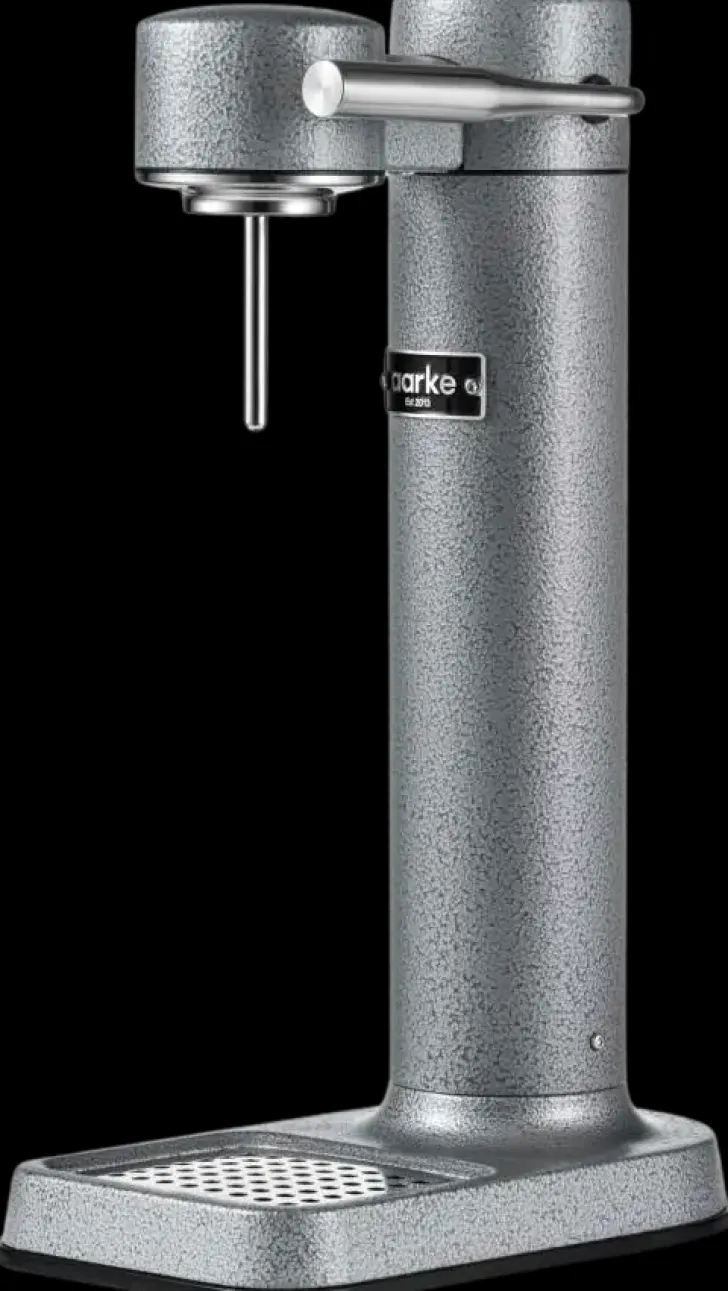 Aarke Carbonator 3 Hillihapotuslaite, Sisaltaa Pullon, Harmaa