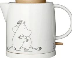 Adexi Muumi Valkoinen Keraaminen Vedenkeitin 1,0 L