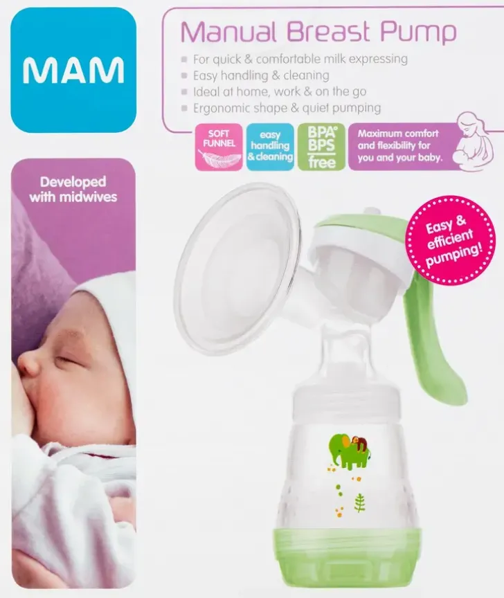 Ainu Mam Manual Kasikayttoinen Rintapumppu