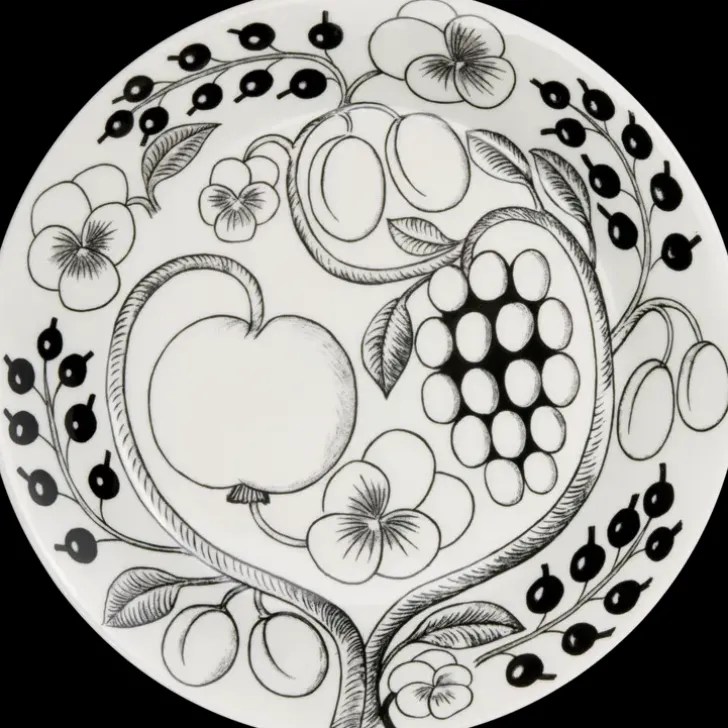 Arabia Paratiisi Lautanen 26 Cm, Musta