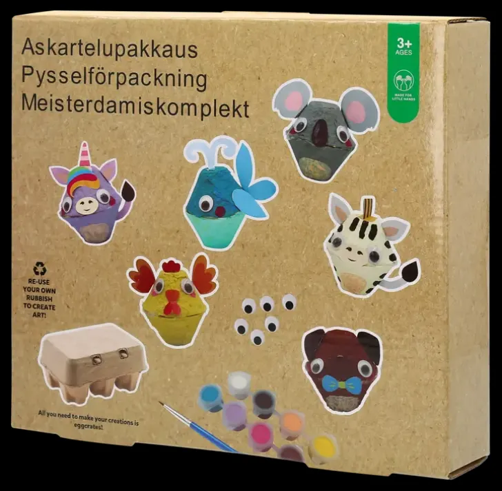 Askartelupakkaus Elaimia Munakennosta