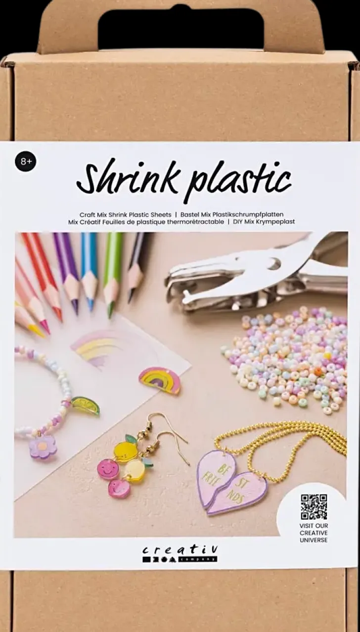 Askartelupakkaus, Kutistemuovikorut