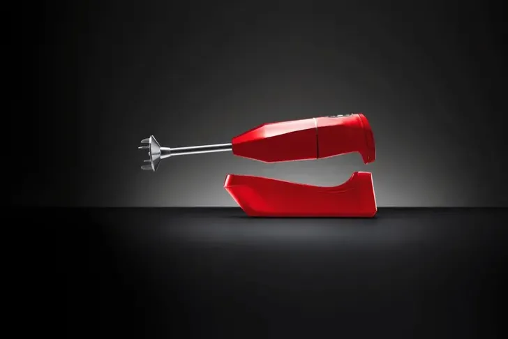 Bamix Cordless, Ladattava Sauvasekoitin, Punainen