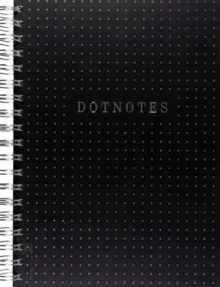 Burde Dotnotes Muistikirja Pisteilla