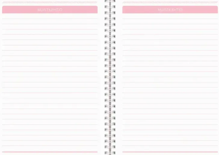 Burde Kalenteri 2024 Make It Happen Roosa