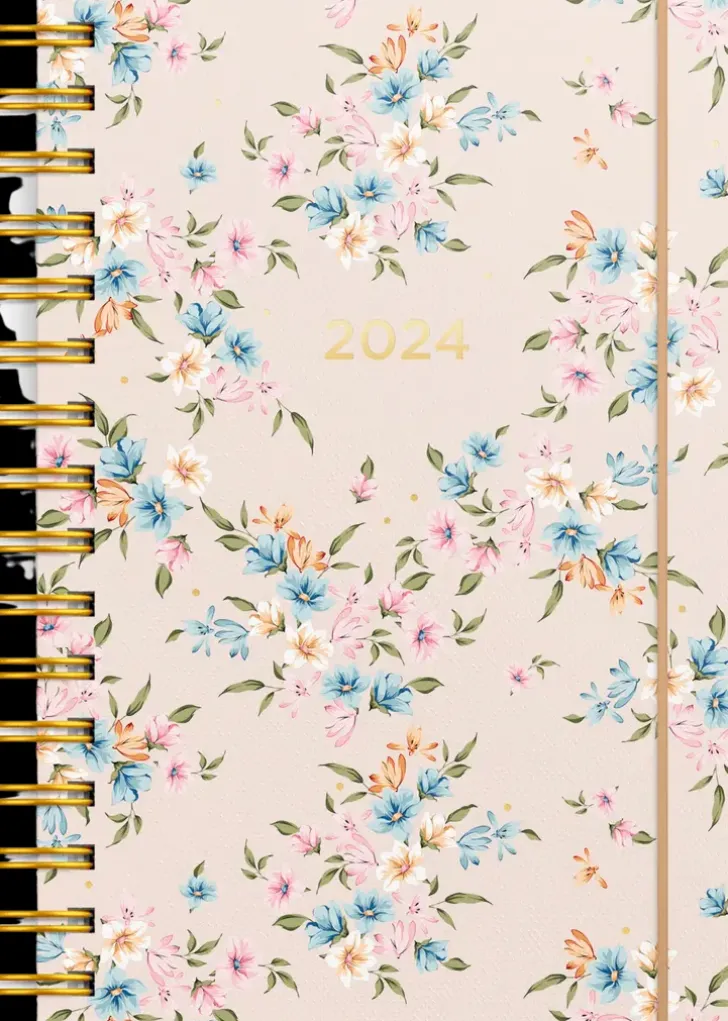 Burde Kalenteri 2024 Paivakirja Saga Kukka