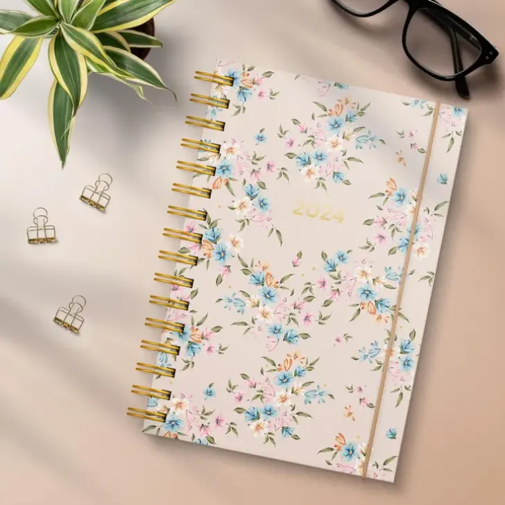 Burde Kalenteri 2024 Paivakirja Saga Kukka