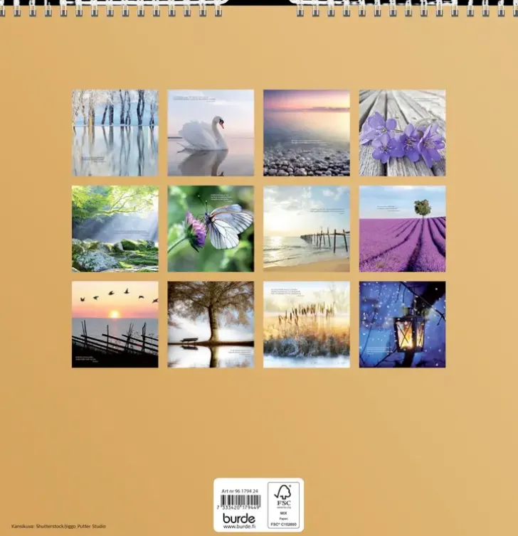 Burde Seinakalenteri 2024 Carpe Diem