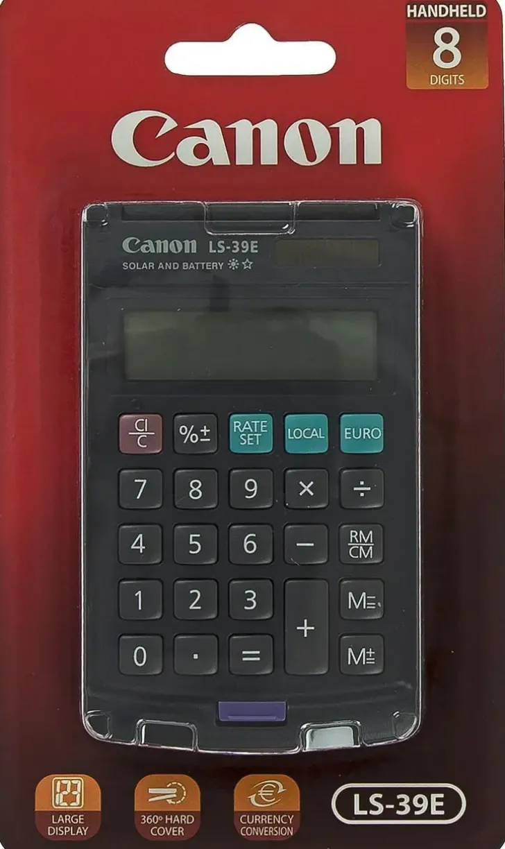 Canon Ls39E Taskulaskin Tummanharmaa