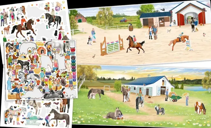 Create Your Happy Horses Tarrakirja