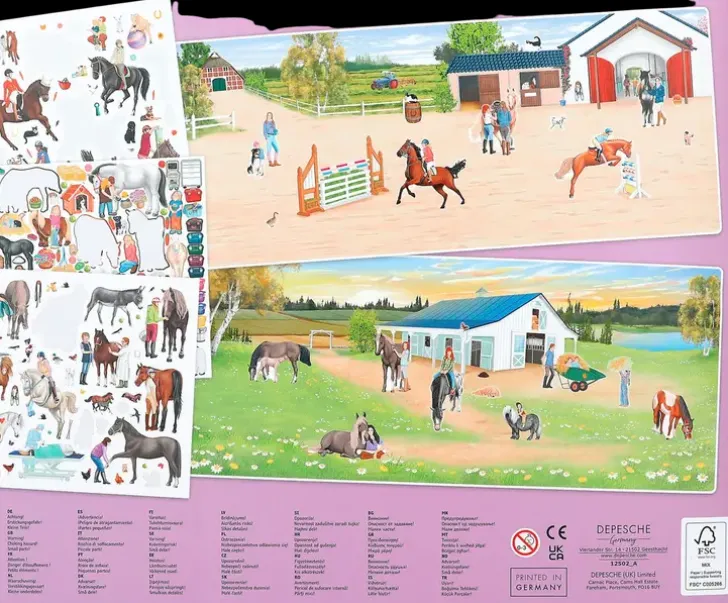 Create Your Happy Horses Tarrakirja