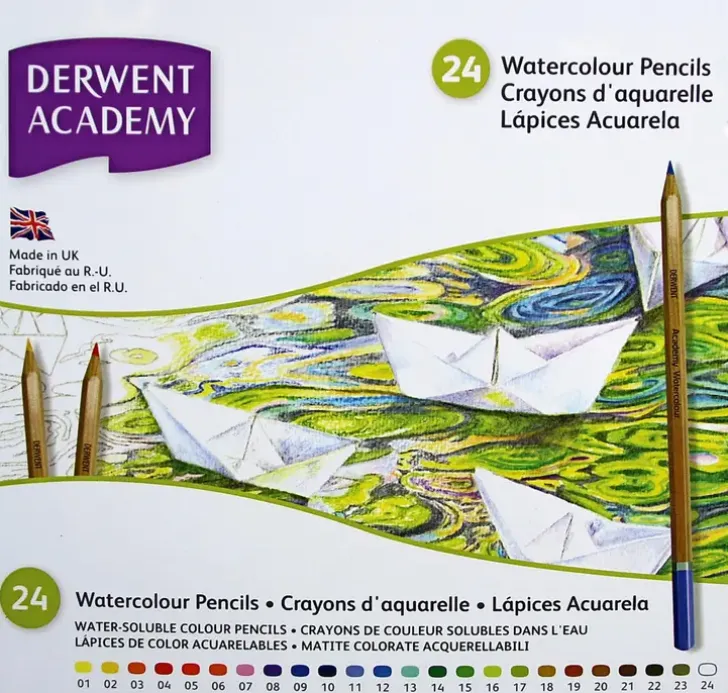 Derwent Vesivarikyna 24Kpl