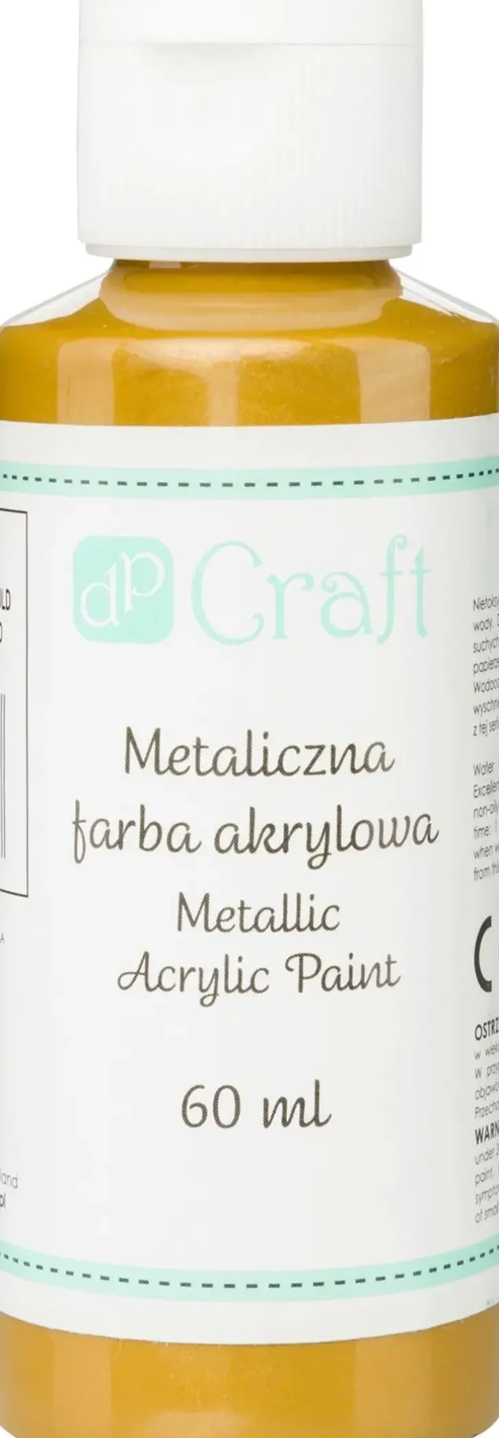 Dp Craft Akryylivari 60Ml Metallikulta 001