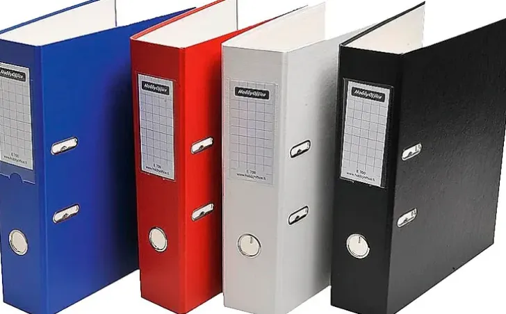 Eco A4 Muovimappi Punainen