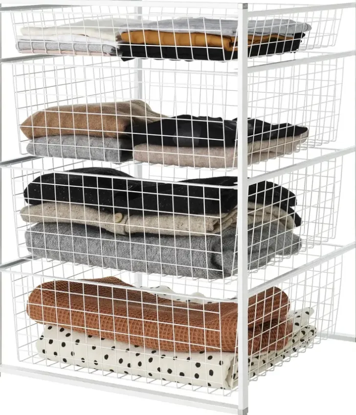 Elfa Basic Koripaketti 745510 74X55X54Cm Valkoinen