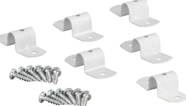 Elfa Classic Hyllynkiinnitin 470216 6Kpl Valkoinen