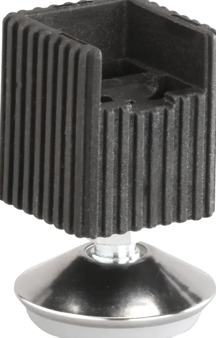 Elfa Classic Saadettava Telinejalka 493720 35X27X50Mm 4 Kpl Mustattu