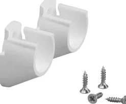 Elfa Classic Vaatetangon Pidin, Seina-Seina 624510 2Kpl Valkoinen