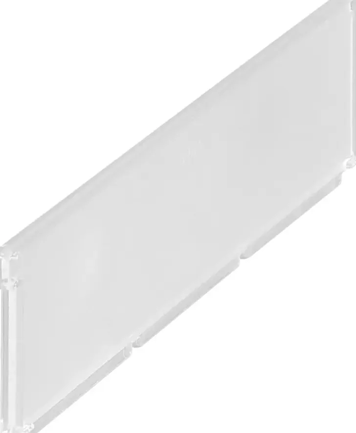 Elfa Classic/Decor Hyllykorin Jakaja 40 601508 11X427X95Mm 2Kpl Lapikuultava