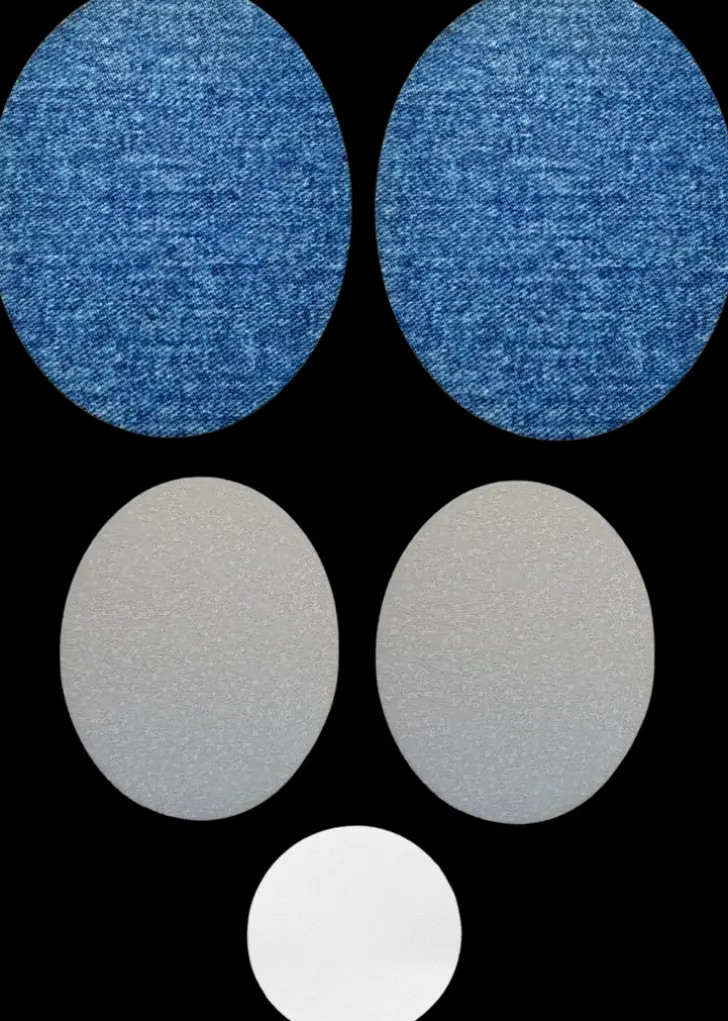 Fabpatch Vaatelaastari, Arki - Helppo, Hankaamalla Kiinnittyva Tekstiilien Korjauspaikka