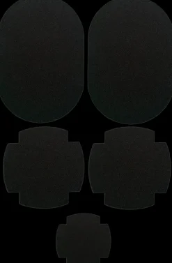 Fabpatch Vaatelaastari, Yonmusta - Helppo, Hankaamalla Kiinnittyva Tekstiilien Korjauspaikka