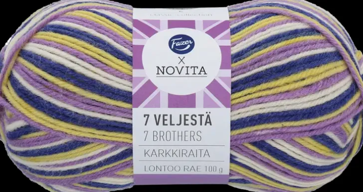 Fazer X Novita Neulelanka 7 Veljesta Karkkiraita Lontoon Rae