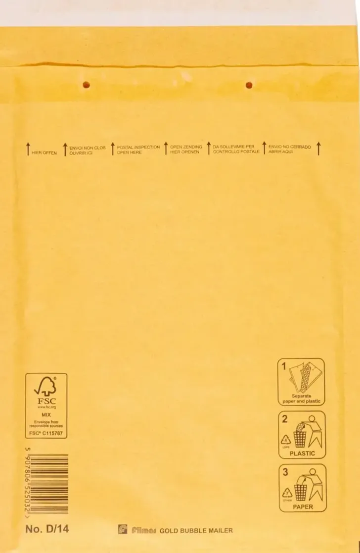 Filmar Kuplapussi Ruskea D/14 200X270 Mm