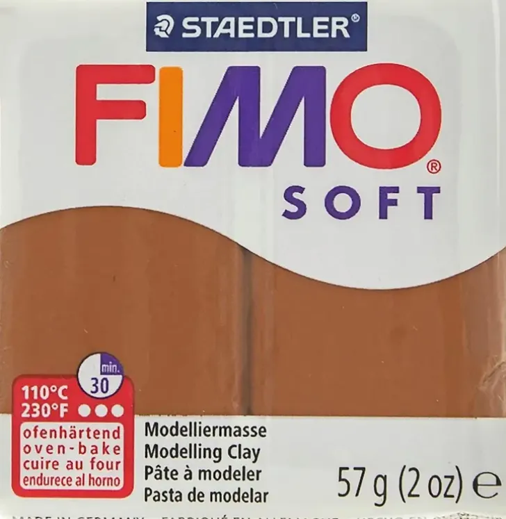 Fimo Soft Muovailumassa, Karamelli, 57 G