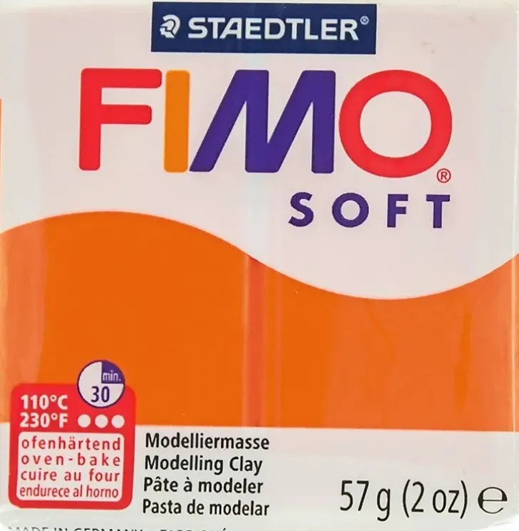 Fimo Soft Muovailumassa, Mandariini, 57 G