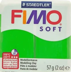 Fimo Soft Muovailumassa, Trooppinen Vihrea, 57 G
