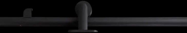 Habo Liukuovenkisko Comapct Musta Ylaasennus