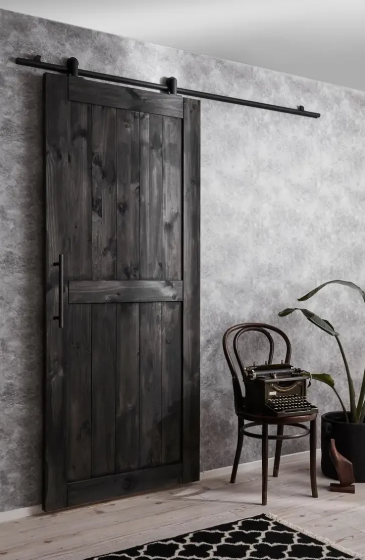 Habo Liukuovenkisko Comapct Musta Ylaasennus