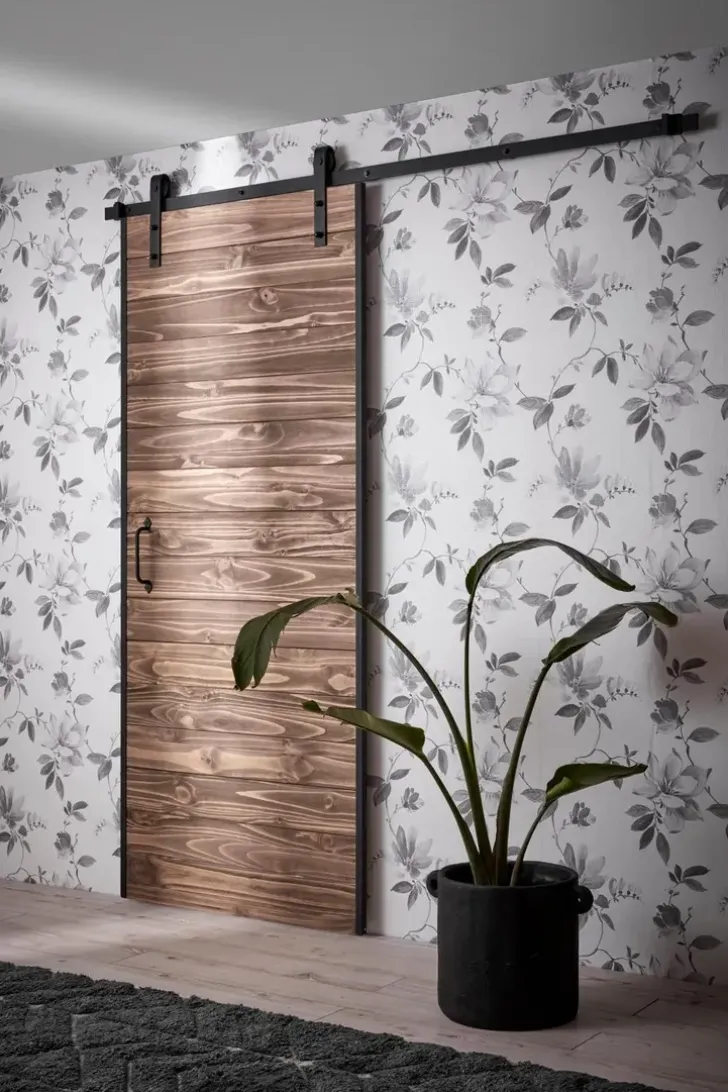 Habo Ovi Easy 900X2133X20 Manty/Musta Etuasennus