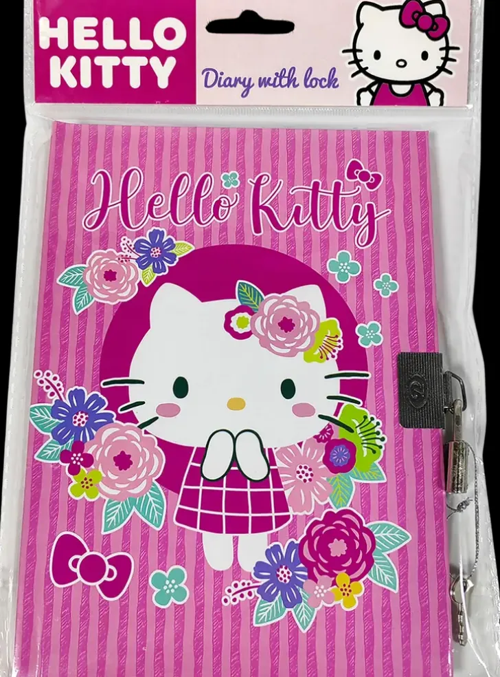 Hello Kitty Paivakirja Pussissa