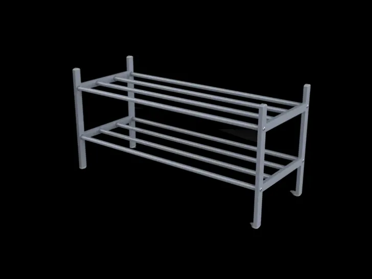 House Kenkateline 2-Kerrosta Tummanharmaa 76X30X38Cm