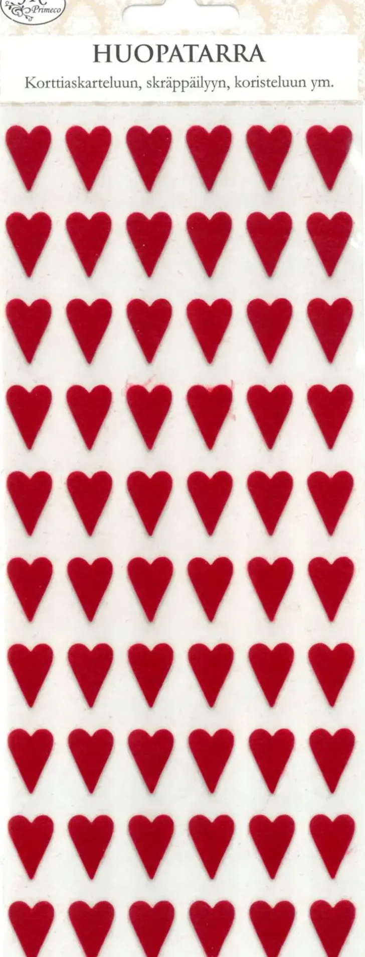 Huopatarra Sydan Tummanpunainen