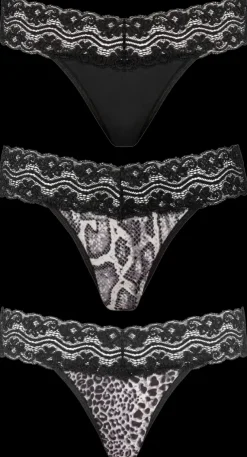 Jane Stringit 3 Kpl Pakkaus S/M