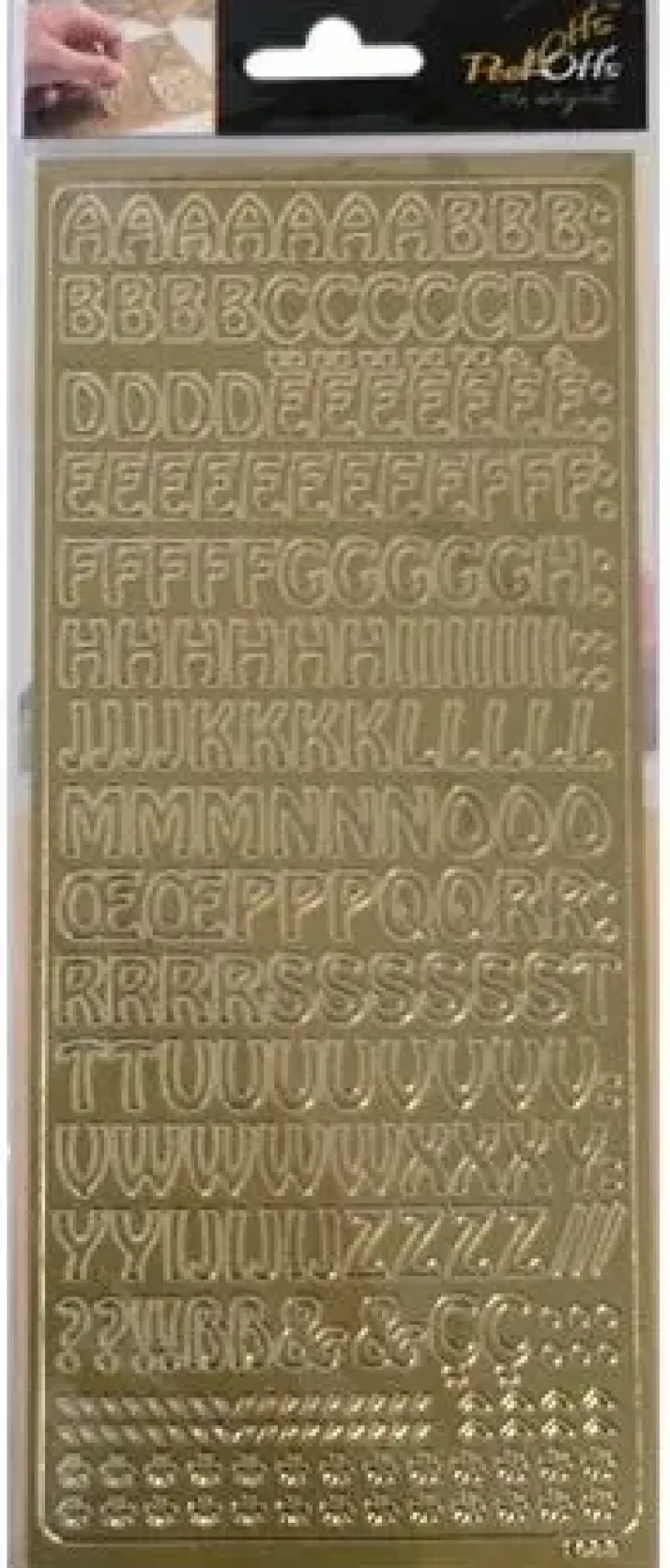 J.K. Primeco Aariviivatarrat Kirjaimet Kulta