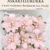 J.K. Primeco Askartelukukka Vaaleanpunainen 9Kpl