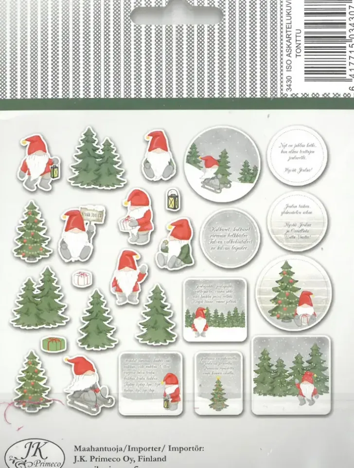 J.K. Primeco Askartelukuvio Iso Tontut