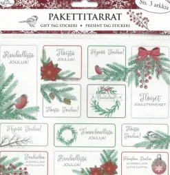 J.K. Primeco Pakettitarra Havut Ja Marjat 3 Ark