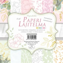 J.K. Primeco Paperilajitelma 8X8 Hopeahohto