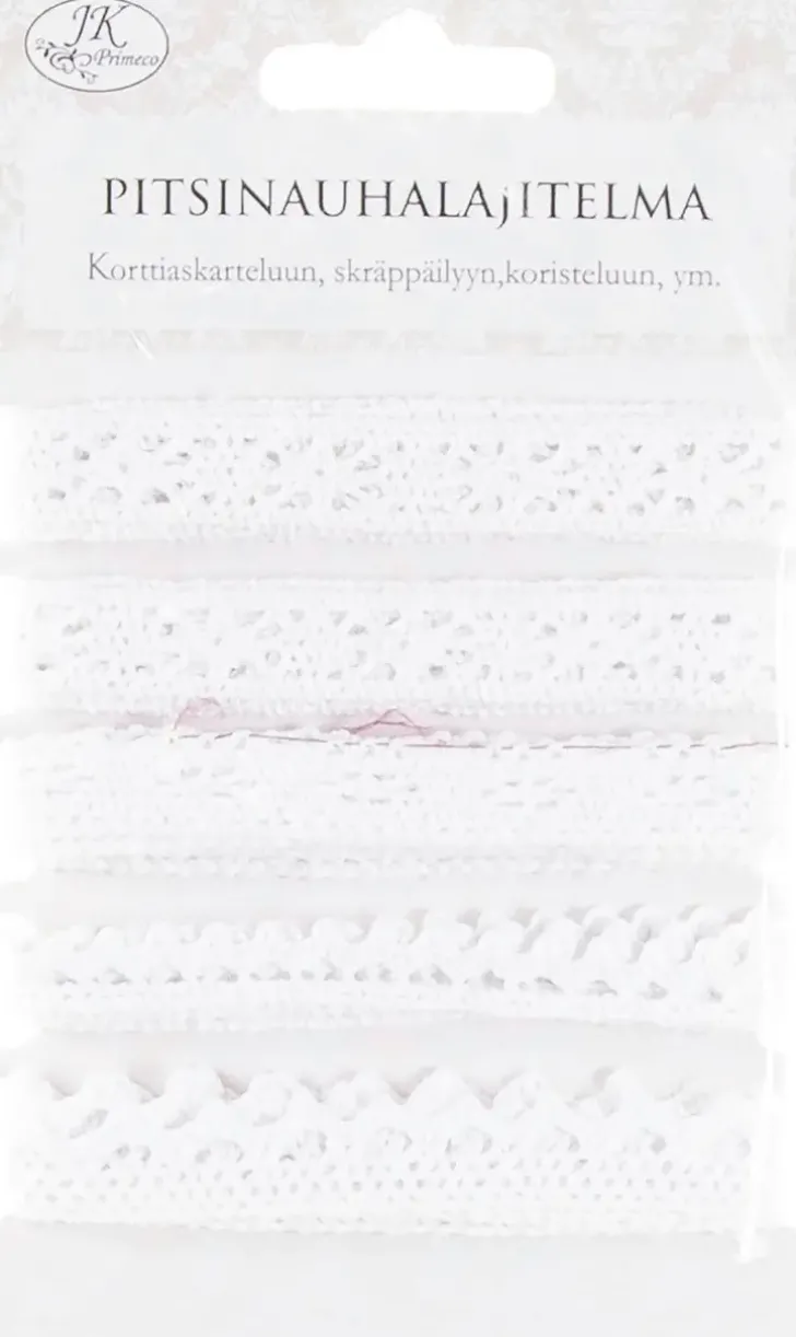 J.K. Primeco Pitsinauhalajitelma Valkoinen