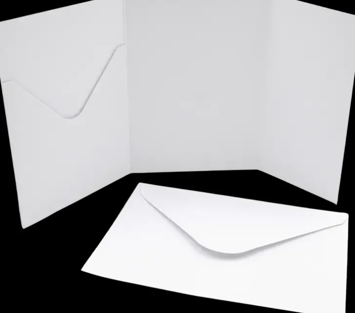 J.K. Primeco Taskukortti+Kuori Valkoinen 5Kpl+5Kpl