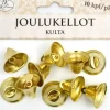 Joulukello Kulta 10Kpl/Pss