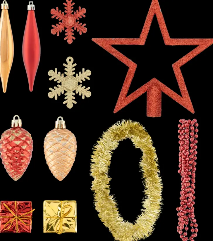 Joulupallo Koko Kuusi 100Kpl M