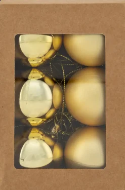 Joulupallo Kulta 5 Cm 12 Kpl