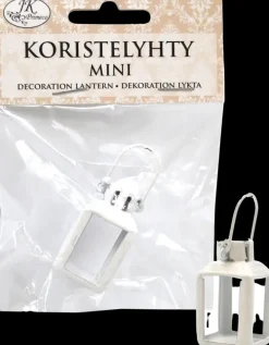 Koristelyhty Mini Valkea