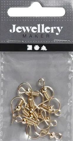 Korvakorukoukku 18Mm, 10 Kpl, Kullanvarinen