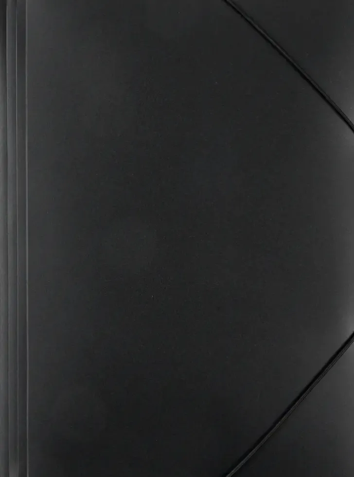 Kulmalukkokansio A4 Musta